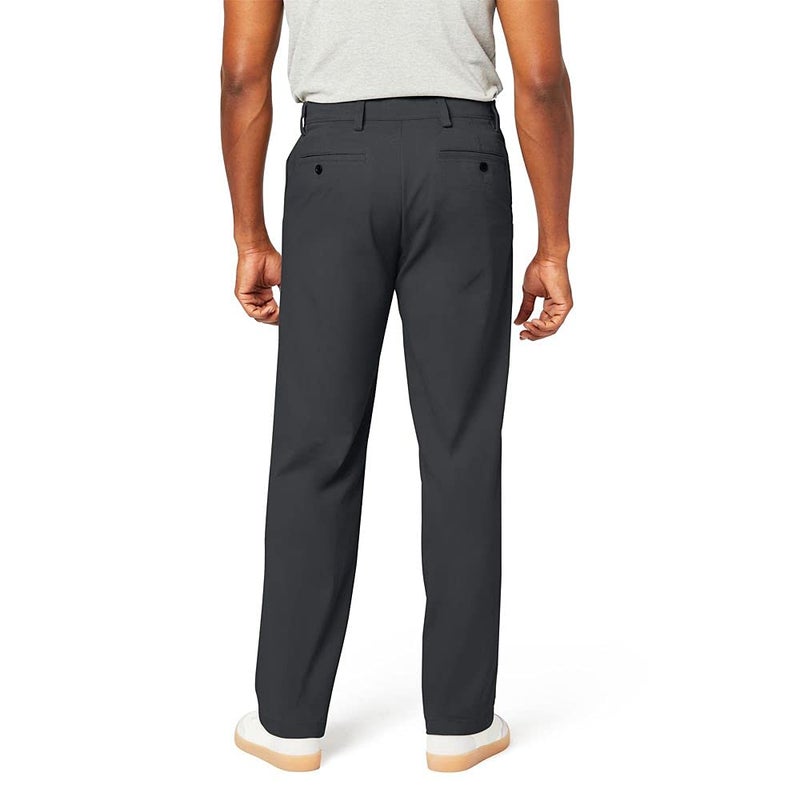 Dockers Men's Relaxed Fit Comfort Khaki Pants, Steelhead, 40W x 34L - Image 3